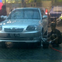 Photo taken at Berkah Car Wash by Ical R. on 8/23/2012