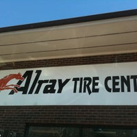 Photo taken at Alray Tire by Jill T. on 3/17/2011