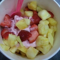 Photo taken at YogoLaada  - Frozen Yogurt &amp;amp; Cereal Bar by Marcy B. on 7/27/2011