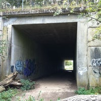 Photo taken at Haunted Underpass by Pat (The Mayor) O. on 10/8/2011