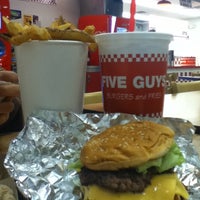 Photo taken at Five Guys by Sar S. on 3/5/2012