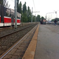 Photo taken at Přístaviště (tram) by #canaros on 5/6/2011