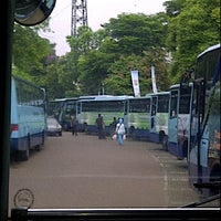 Photo taken at Parkiran Bus Manggala Wanabakti by Ratih L. on 11/9/2011