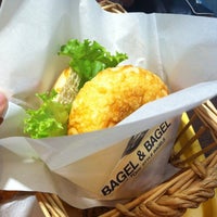 Photo taken at BAGEL &amp;amp; BAGEL by Marilia M. on 6/24/2012