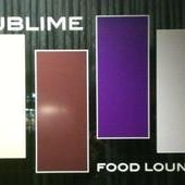 Photo taken at Sublime Food Lounge by LA Weekly on 10/4/2011