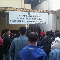 Photo taken at Pengadilan Negeri Jaktim by Haris W. on 9/9/2011