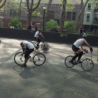 Photo taken at Bike Polo Pit by Victor O. on 4/15/2012