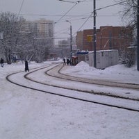 Photo taken at Остановка «Коптево» by Sergey B. on 1/10/2012