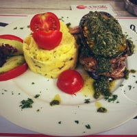 Photo taken at Time Café &amp;amp; Restaurant by Aysun D. on 8/26/2012