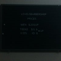 Photo taken at Levels Barbershop by Marc Q. on 4/29/2012