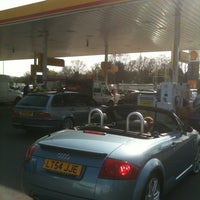 Photo taken at Shell by GreenAir Cars M. on 3/29/2012