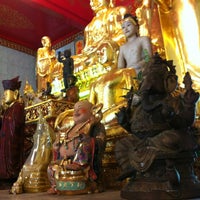 Photo taken at Wat Samananam Borihan by Fongbeer B. on 7/29/2012