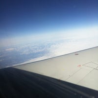 Photo taken at Inflight at 30,000 Feet by Rpryncess C. on 2/19/2012
