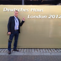Photo taken at Deutsches Haus London 2012 by Claus K. on 8/3/2012