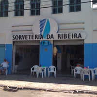 Photo taken at Sorveteria da Ribeira by Felipe S. on 3/18/2012
