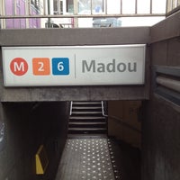 Photo taken at Madou (MIVB | De Lijn) by Gregory M. on 7/13/2012