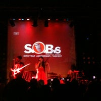 Photo taken at S.O.B.&amp;#39;s by C Lo G. on 7/11/2012