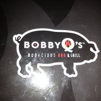 Photo taken at Bobby Q&amp;#39;s Barbeque &amp;amp; Grill by Mahoodie on 7/21/2012