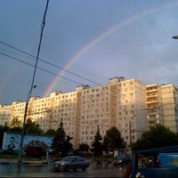 Photo taken at Улица Милашенкова by Zi R. on 7/13/2012