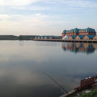 Photo taken at Рыбацкая Деревня by Elina Z. on 8/5/2012