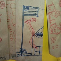Photo taken at Which Wich? Superior Sandwiches by Donna L. on 6/29/2012