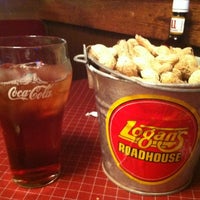 Photo taken at Logan&amp;#39;s Roadhouse by Julia L. on 4/25/2012