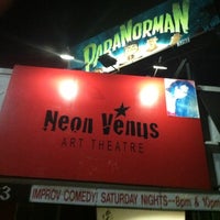 Photo taken at Neon Venus Art Theater by Cindy R. on 8/18/2012