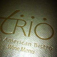 Photo taken at Trio An American Bistro by Jessica W. on 6/6/2012