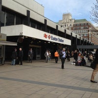 Photo taken at Euston Piazza by Aneslin B. on 3/20/2012
