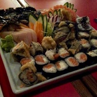 Photo taken at Shiro Sushi Lounge by Diogo M. on 4/3/2012