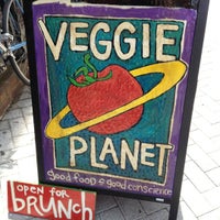 Photo taken at Veggie Planet by Christen K. on 4/15/2012