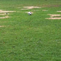 Photo taken at Soccer Field @Sarasas Nimitmai by atitep_danai(mai) b. on 7/18/2012