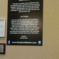 Photo taken at Good Look Barbershop by Jonathan R. on 3/16/2012