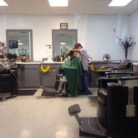 Photo taken at Friendly Barber Shop by Natalie D. on 6/2/2014