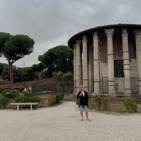 Photo taken at Tempio di Ercole Vincitore by Uliana K. on 9/15/2022