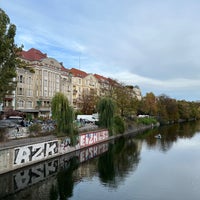 Photo taken at Kottbusser Brücke by Uliana K. on 10/23/2022