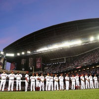 Photo taken at Chase Field by Sports Illustrated on 7/19/2013