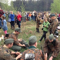 Photo taken at Ржевский лесопарк by Evgeny A. on 5/12/2013