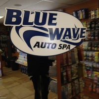 Photo taken at Blue Wave Auto Spa Car Wash by Michael S. on 5/2/2013