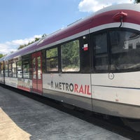 Photo taken at MetroRail - Plaza Saltillo Station by Alexander K. on 9/6/2019