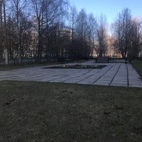 Photo taken at Школьный парк by Alexander K. on 4/16/2019