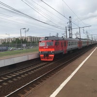 Photo taken at Slavy Avenue Platform by Alexander K. on 5/26/2019