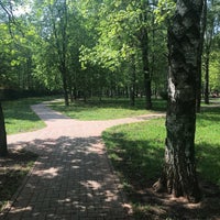 Photo taken at Школьный парк by Alexander K. on 5/9/2019