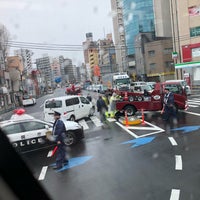 Photo taken at Ozekiyokocho Intersection by う◢ on 4/7/2019