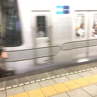 Photo taken at Hibiya Line Platform 1 by yoshi_rin on 8/21/2016