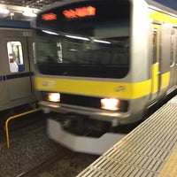 Photo taken at Chuo Local Line Nakano Station by yoshi_rin on 1/4/2016