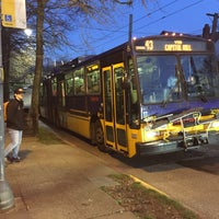 Photo taken at Metro Bus Stop - 19th Ave E &amp;amp; E Thomas St by Matthew C. on 3/17/2016