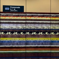 Photo taken at Promenade MRT Interchange (CC4/DT15) by Anj R. on 8/19/2023
