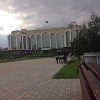 Photo taken at Площадь Обл.Суда by Oksana on 6/22/2013