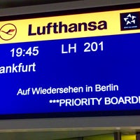 Photo taken at Lufthansa Flight LH 201 by Antonia on 3/9/2015